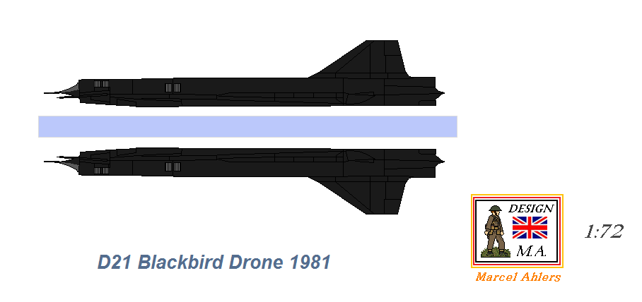 US D21 Blackbird Drone